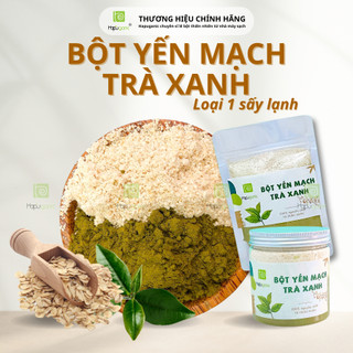 SỈ 1 KÍ Bột Yến Mạch Trà Xanh Nguyên Chất HaPu Organic Mặt Nạ Bột Thiên Nhiên Ngừa Mụn Trắng Da