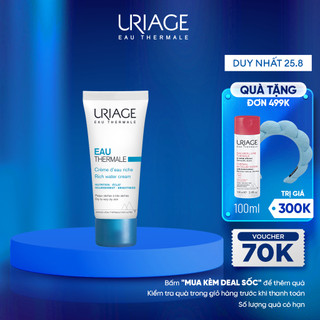 Dưỡng ẩm khoáng chuyên sâu dạng kem URIAGE EAU THERMALE CRÈME D'EAU 40ml