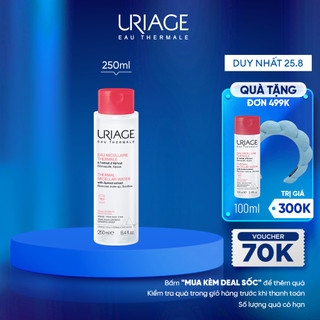 Tẩy trang dưỡng khoáng cho da nhạy cảm URIAGE EAU MICELLAIRE THERMALE PS 250ml