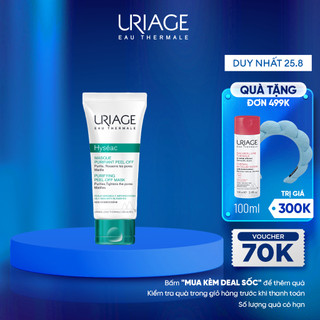 [DATE 08/24] Mặt nạ lột se khít lỗ chân lông, giảm thâm cho da dầu, mụn URIAGE HYSÉAC MASQUE PURIFIANT PEEL-OFF 50ml