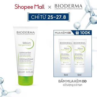 Gel tẩy tế bào chết làm mịn da Bioderma Sebium Gel Gommant - 100ml