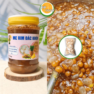 [Kèm Đậu Phộng] Me Dẻo Rim Đác Thơm Ngon - Me Dẻo Rim Thức Uống Giải Nhiệt PP Food Hủ 550Gram