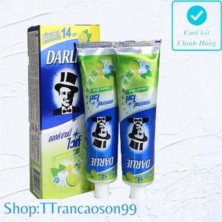 Kem Đánh Răng Darlie Ông Tây Trà Xanh 160g x 2 tuýp Thái Lan