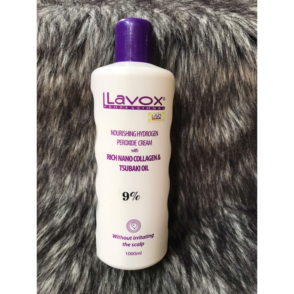 Oxy lavox 1000ml dung dịch trợ nhuộm - phụ liệu tóc