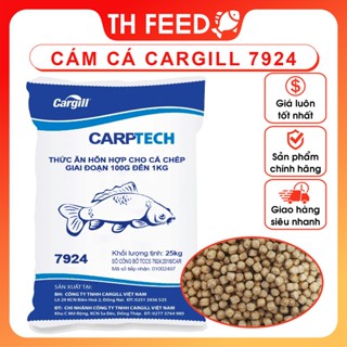 [LOẠI NGON] 10kg Cám cá Cargill 7924, dùng cho cá cảnh, cá koi, cá chép, cá trắm, cá trôi, cá rô phi, cá giống...
