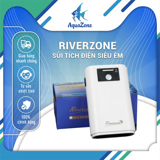 Máy sủi oxy tích điện siêu êm RIVERZONE sử dụng pin dung lượng cao (Chưa kèm đá sủi và dây oxy)