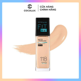 Kem Nền Maybelline Fit Me Matte Poreless Foundation SPF 22 30ml