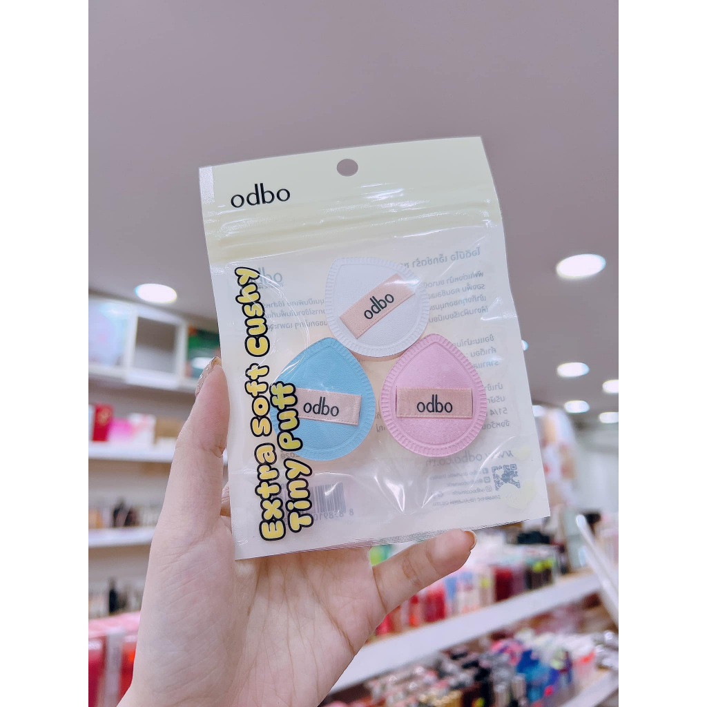 Bông mút trang điểm 3 miếng odbo