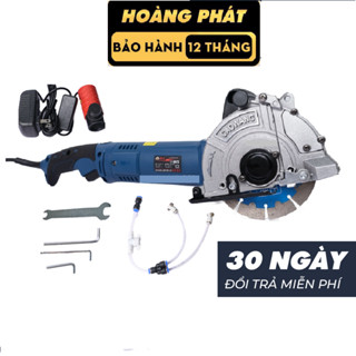  Máy cắt rãnh Caowang 1336 không bụi | máy cắt tường mở góc 45 độ  Máy cắt rãnh tường điện nước l 1800W | bảo hành 1 năm 