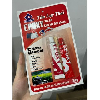 Ảnh thật 100% từ Kimdongho - Keo AB TRONG SUỐT SIÊU CỨNG SIÊU BỀN