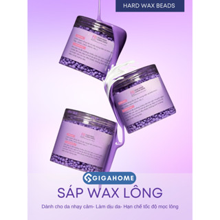 [ MỚI ] Sáp Wax Lông Sữa Dừa Dành Cho Da Nhạy Cảm Wax Râu, Bikini, Fullbody Hard Wax Beads GIGAHOME