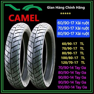 1 Vỏ CAMEL CHEETAH Không Ruột Xe Số, Xe TAY GA