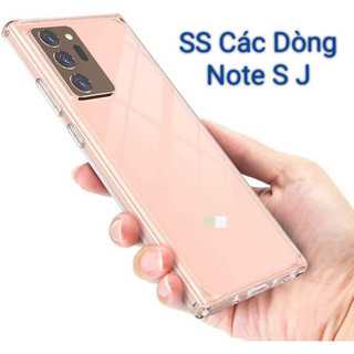 Ốp Lưng Dẻo Mềm Trong Suốt Tốt Cao Cấp Samsung J8 J7 Prime Pro J6 J4 S24 Plus Ultra, S23 S22 S21 S20 FE, Note 20 10