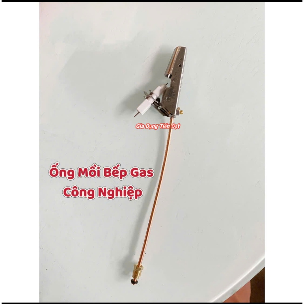 1 Ống đồng mồi bếp ga khè, bếp ga công nghiệp