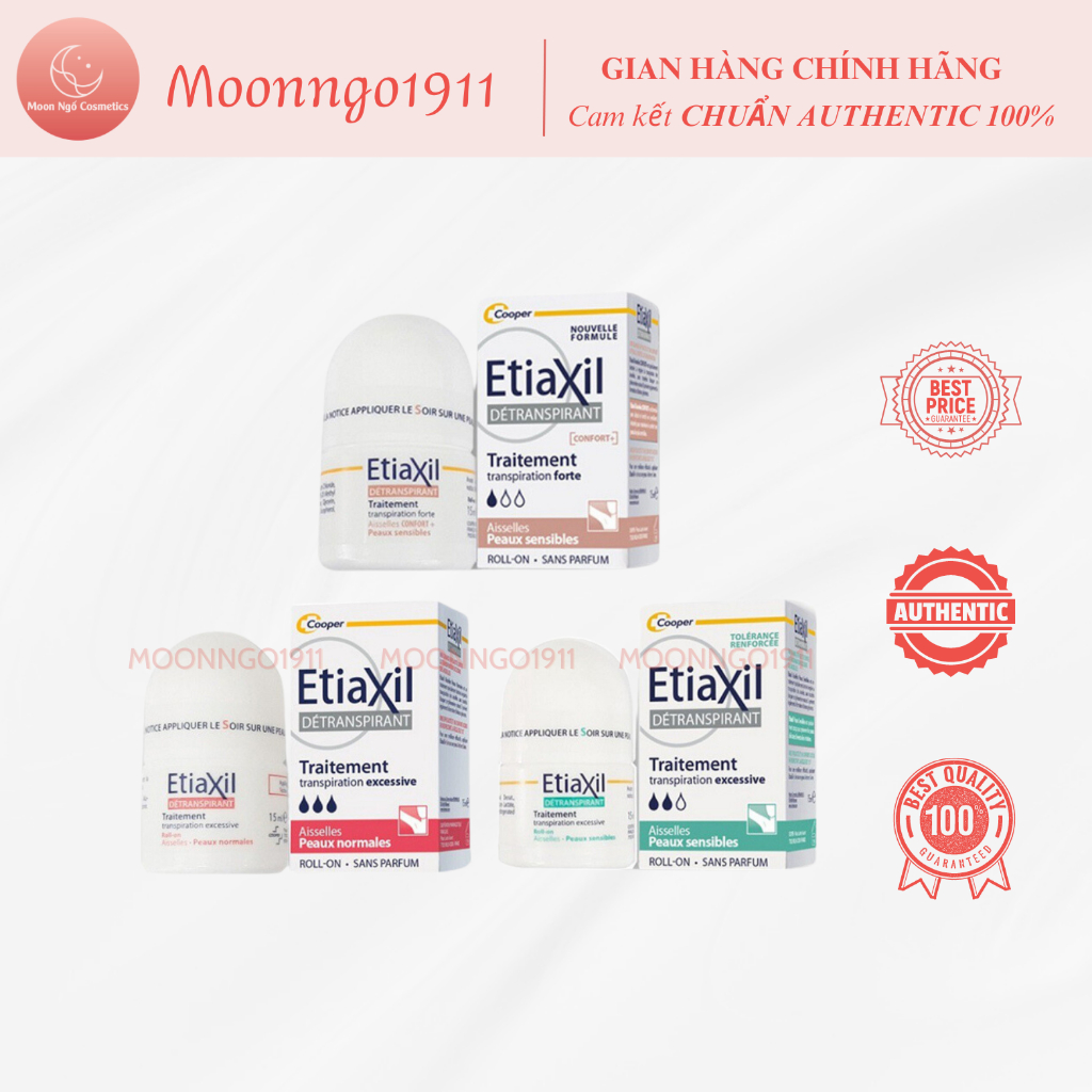 Lăn Khử Mùi ETiaXil 15ml