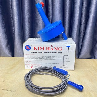 Dụng Cụ Lò Xo Thông Cống Thoát Nước Kim Hằng 4M-5M-6M-8M-10M-12M-15M
