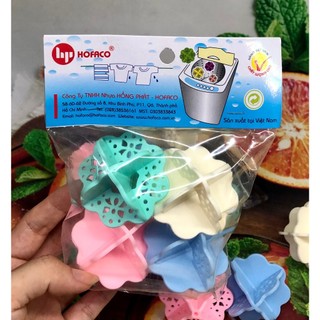 Banh giặt quần áo trong máy giặt HPG83 4 banh/ gói HOFACO - Chính hãng nhựa Hồng Phát