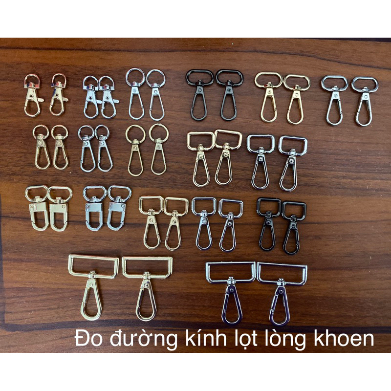 Móc càng cua đủ size (1 cặp)