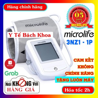 MÁY ĐO HUYẾT ÁP MICROLIFE BP 3NZ1-1P HÀNG CHÍNH HÃNG - BẢO HÀNH 05 NĂM