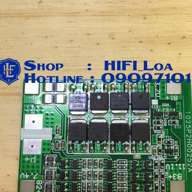 Mạch 3S 12.6v - 25a, sạc cân bằng và bảo vệ cell pin Li-ion 3S 12v.