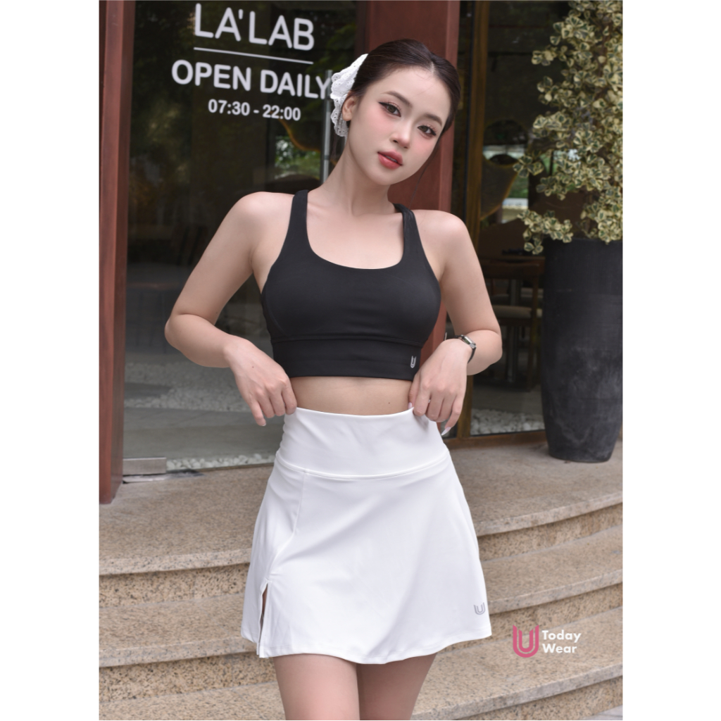 Chân váy tennis nữ thể thao Ivy Tennis Today U Wear 2 lớp có sẵn bảo hộ co giãn mềm mịn dày dặn tập pickleball | BigBuy360 - bigbuy360.vn