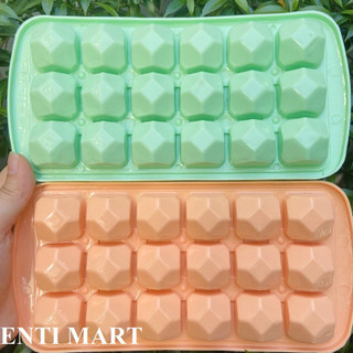Khay Đá, Khuôn Đổ Thạch Kim Cương 18 Viên