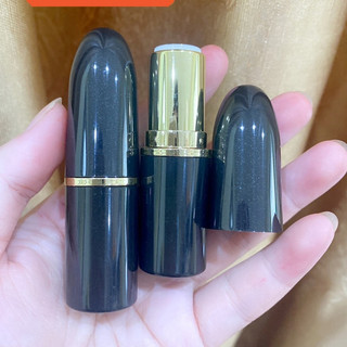 Vỏ son thỏi đổ khuôn 12.1mm đen vàng