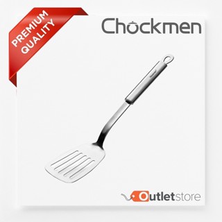Xẻng Xào Lật CHOCKMEN Inox 18/10 Có Rãnh Xẻng Lật Xào Rán Nhà Bếp