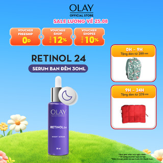 Serum OLAY RETINOL24 Giúp Trẻ Hóa Da & Mờ Nếp Nhăn 30ML