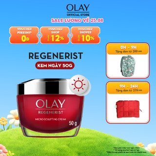 Kem Dưỡng Ẩm Ban Ngày Căng Mướt, Sáng Khỏe & Phục Hồi Dấu Hiệu Lão Hóa OLAY REGENERIST 50G