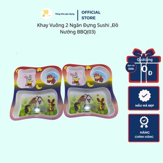 Khay Cơm 3 Ngăn Fataco(06)_Cho Bé_Tiện Lợi Dễ Sử Dụng_Mta-Mart