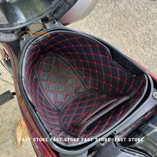 Lót Cốp Da Cách Nhiệt Chống Sốc Chống Nóng Lót cốp Xe máy Honda Future Neo FI Led Wave I có túi đựng giấy tờ Fast store