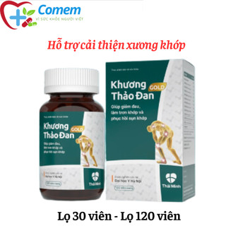 Xương Khớp Khương Thảo Đan - Viên uống hỗ trợ cải thiện xương khớp