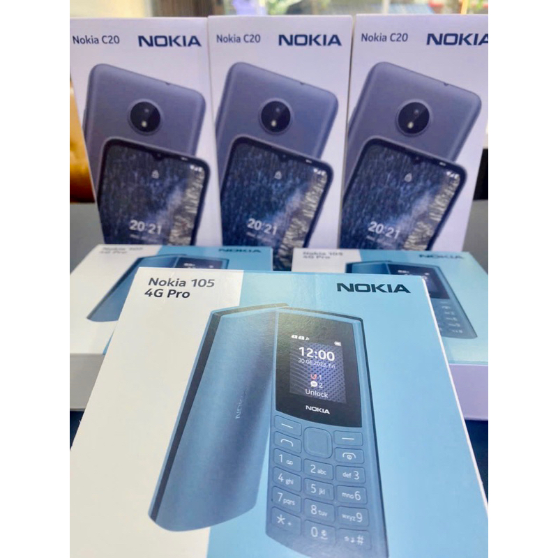 Điện thoại Nokia 105 4G Pro - Hàng chính hãng - Màn hình IPS LCD 1.77'', hổ trợ 4G, Pin 1450 mAh