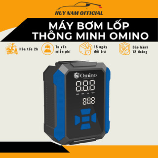  Bơm Lốp Ô Tô Điện Tử Tự Ngắt Omino Cao Cấp Bơm Ô Tô Thông Minh Cao Cấp Màn LCD Thiết Kế Nhỏ Gọn- BH 24 Tháng 