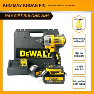  Máy siết bu lông dùng pin 20V Max DeWalt DCF887 Không Chổi Than Hàng Cao Cấp 