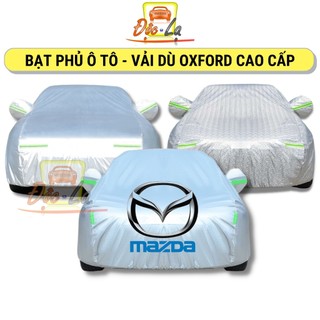 Bạt Phủ Ô Tô Vải Dù, Bạt Rằn Ri Mazda 2, Mazda 3, Mazda 6, CX5, CX8, CX9, BT50 chống nóng, chống nước, có phản quang