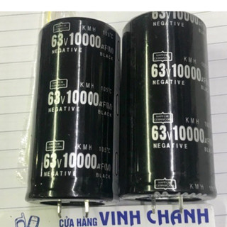 Combo 2 Con Tụ KMH 63V 10000uf 3.5x7cm