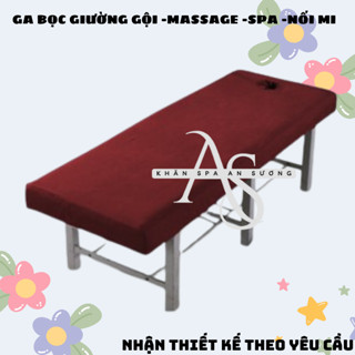 GA BỌC NỆM GIƯỜNG SPA, GỘI ĐẦU| thun kate dày