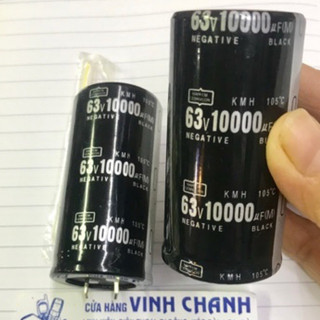 Combo 2 Con Tụ KMH 63V 10000uf 3.5x7cm