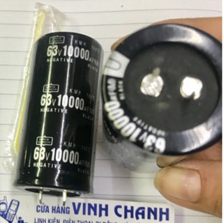 Combo 2 Con Tụ KMH 63V 10000uf 3.5x7cm