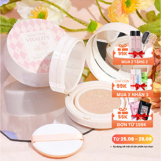 Phấn nước phấn phủ 2 in 1 GOGO TALES Cushion Powder Gogotales COLOR SCHOOL GT361 GOGO106 COLO02 FOUN01