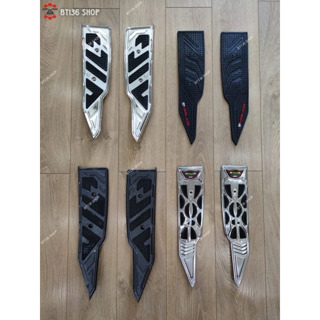 Thảm Để Chân AirBlade 2023 / AirBlade 2024 / AirBlade 2025 - Thảm Lót Sàn AB 2025 - Cao Su / Inox / 