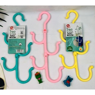 Móc treo đa năng 360 độ HPG204 HOFACO - Móc treo vật dụng gia đình tiết kiệm không gian nhựa Hồng Phát