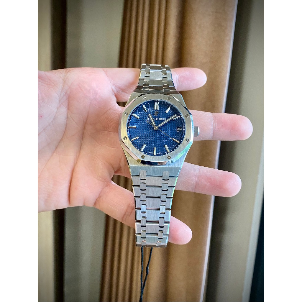 [Full Box] - đồng hồ nam Audemars Piguet Royal Oak 15500 41mm máy Cal 4302 32 chân kính 
