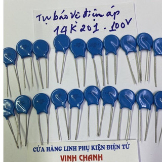 Combo 20 con tụ bảo vệ điện áp 14D201 100V