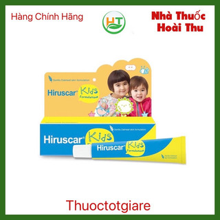 Hiruscar kids- Gel chăm sóc sẹo và vết thâm,ngứa do côn trùng cắn