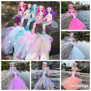 Đồ Chơi Búp Bê BJD Nàng Tiên Cá Xinh Đẹp - Cao 30cm