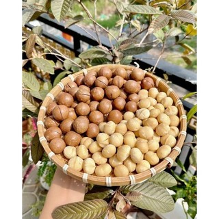 Hạt Macca Úc nứt vỏ  gói 500gr