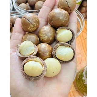 Hạt Macca Úc nứt vỏ  gói 500gr